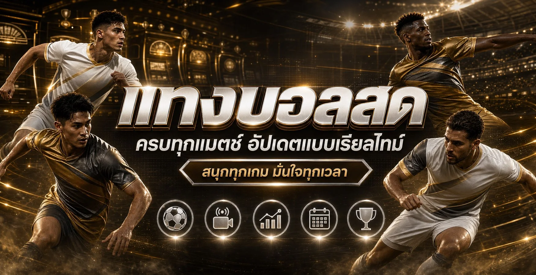 แบนเนอร์ทางเข้า TDED88 พร้อมหมวดกีฬาและคาสิโน